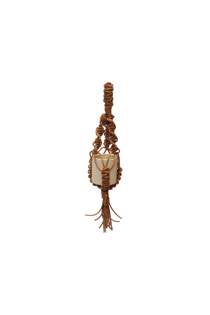 Mini Leather Plant Hanger