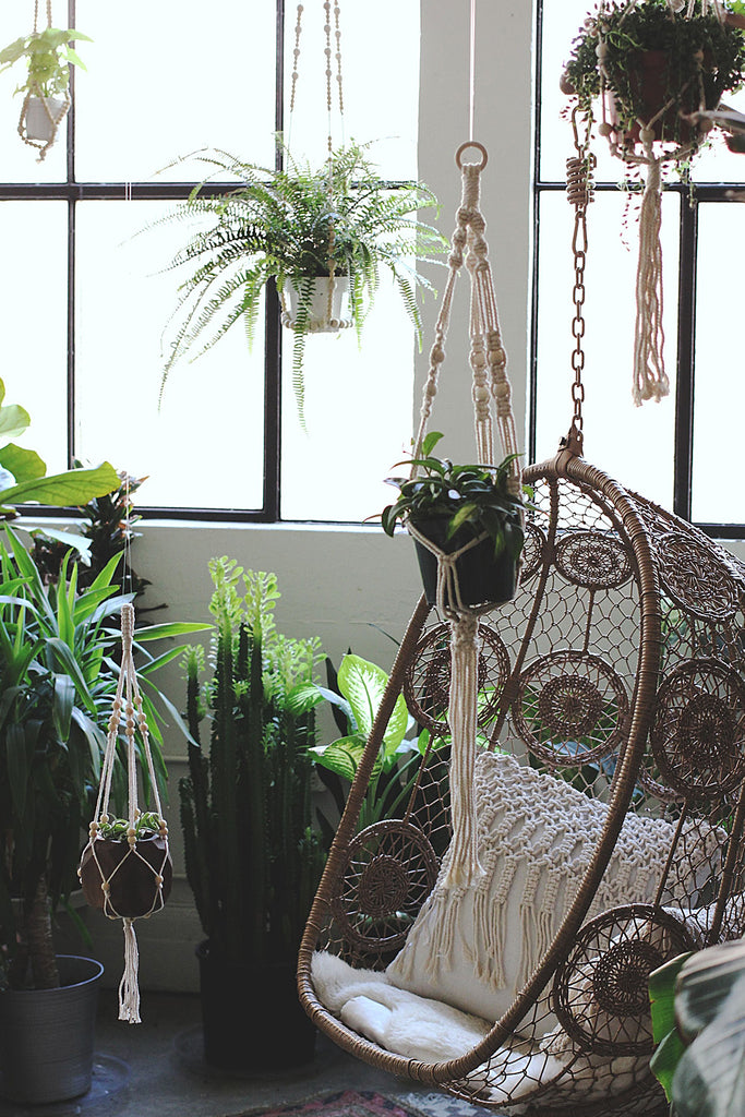 Beaded Plant Hanger
